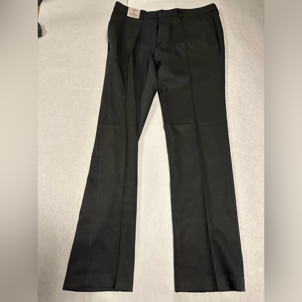 Kenneth Cole Charcoal Flex Waistband Pants
